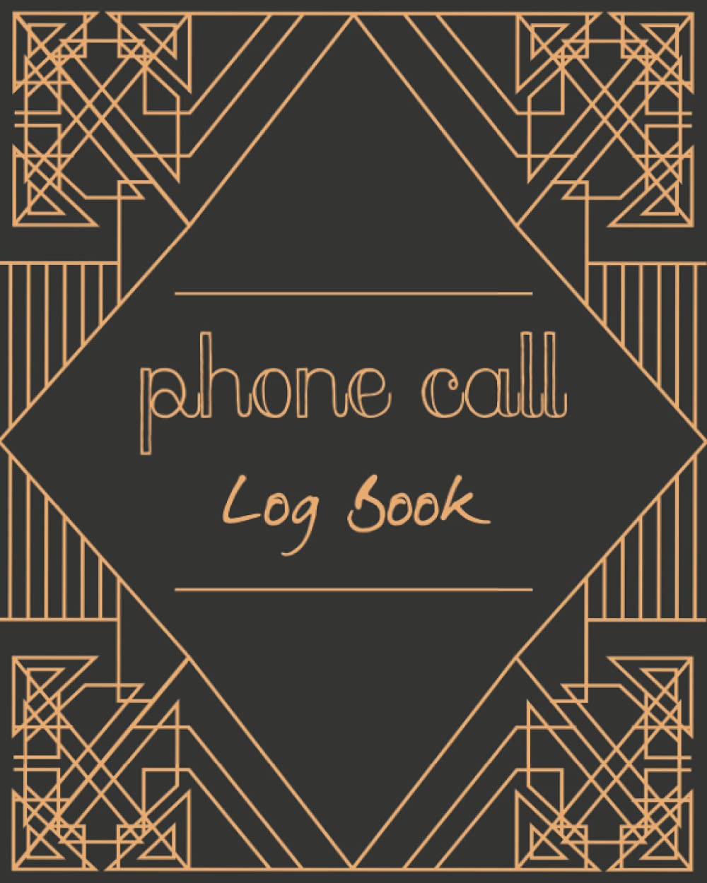 Phone Call & Voicemail Recording Log Book: Telephone Record Logbook, Inbound/Outbound Call Tracker