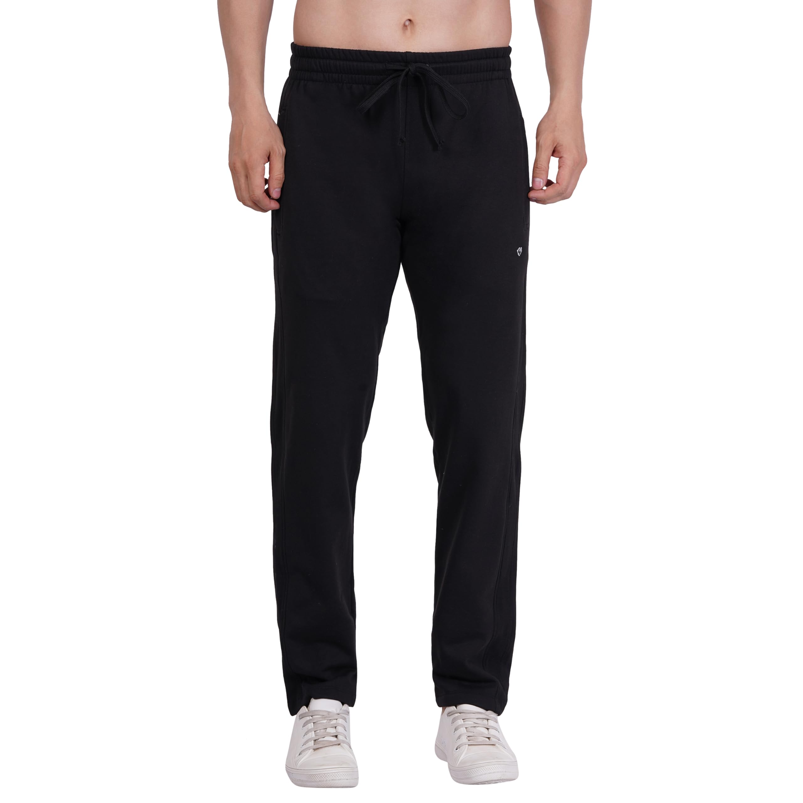 UNIPEARL Men’s Winter Fleece Track Pants | Comfortable Regular Fit Joggers with Adjustable Drawcord | Perfect for Outdoor, Gym & Casual Use-picture-47
