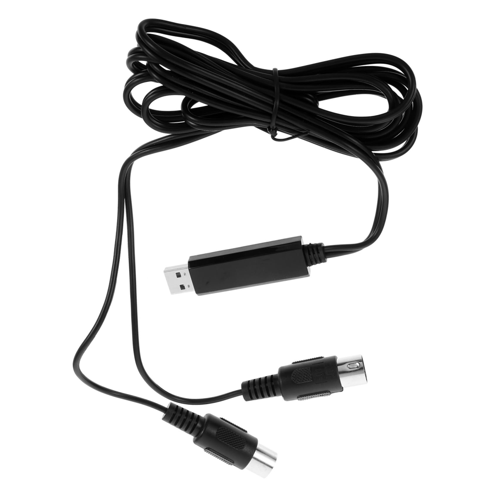 ibasenice 3kawałki Kabel Midi Usb Do Pianina Adapter Do Podłączenia Instrumentów Muzycznych Wysoka Stabilność Sygnału Łatwa Instalacja i