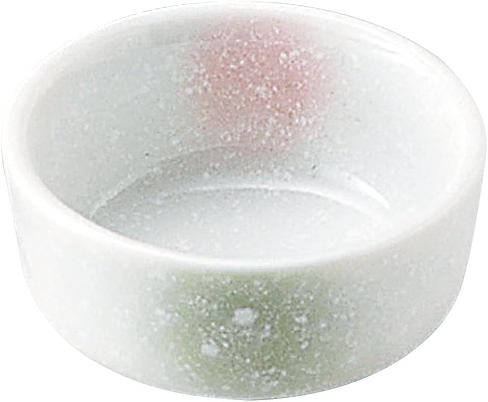 Yamashita Kogei 14455000 Light Snow Two-Color Fukimaru Chiyoguchi φ2.7 x 1.2 inches (6.8 x 3 cm)