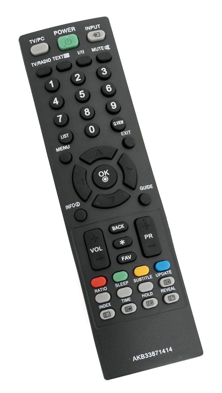 VINABTY AKB33871414 Replacement Remote Control for LG AKB33871414 Smart TV Remote Control M2094D-PZ M227WD-PZ M2294D-PZ M237WD-PZ M2394D-PZ M197WD-PZ M1994D-PZ Remote Controller