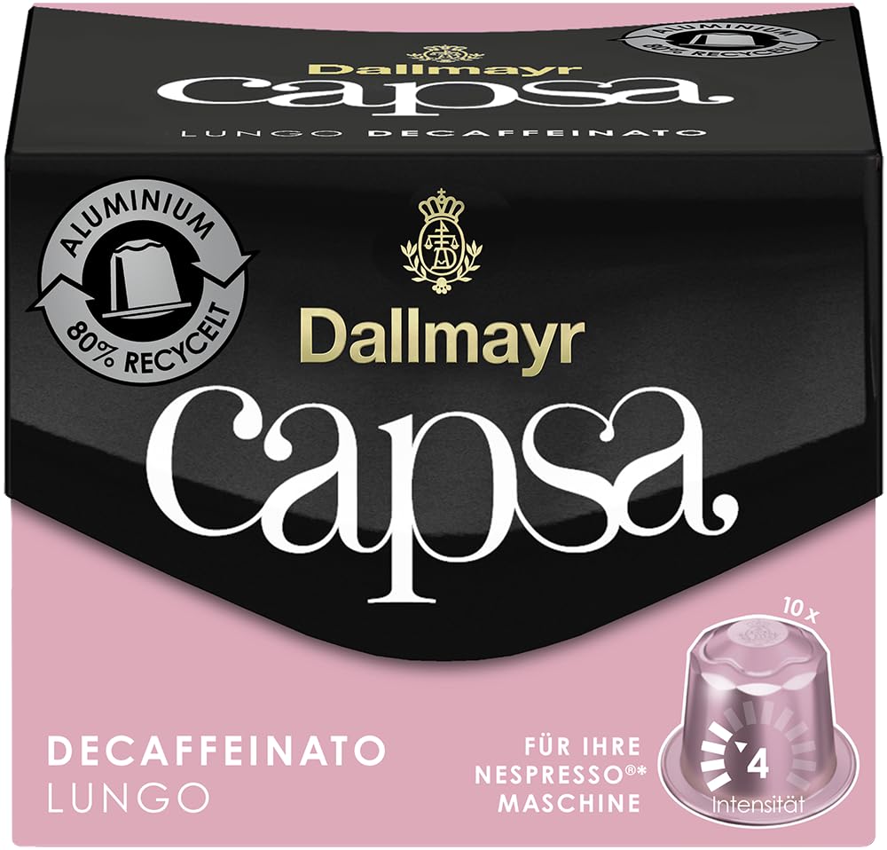 Dallmayr Capsa Lungo entkoffeiniert 10 Kapseln