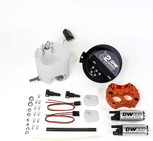 Deatschwerks - Módulo de bomba de combustible serie X2 con 2 DW300s para Camaro LS 3.7 V6SS LS3 6.2 (9-301-7002)
