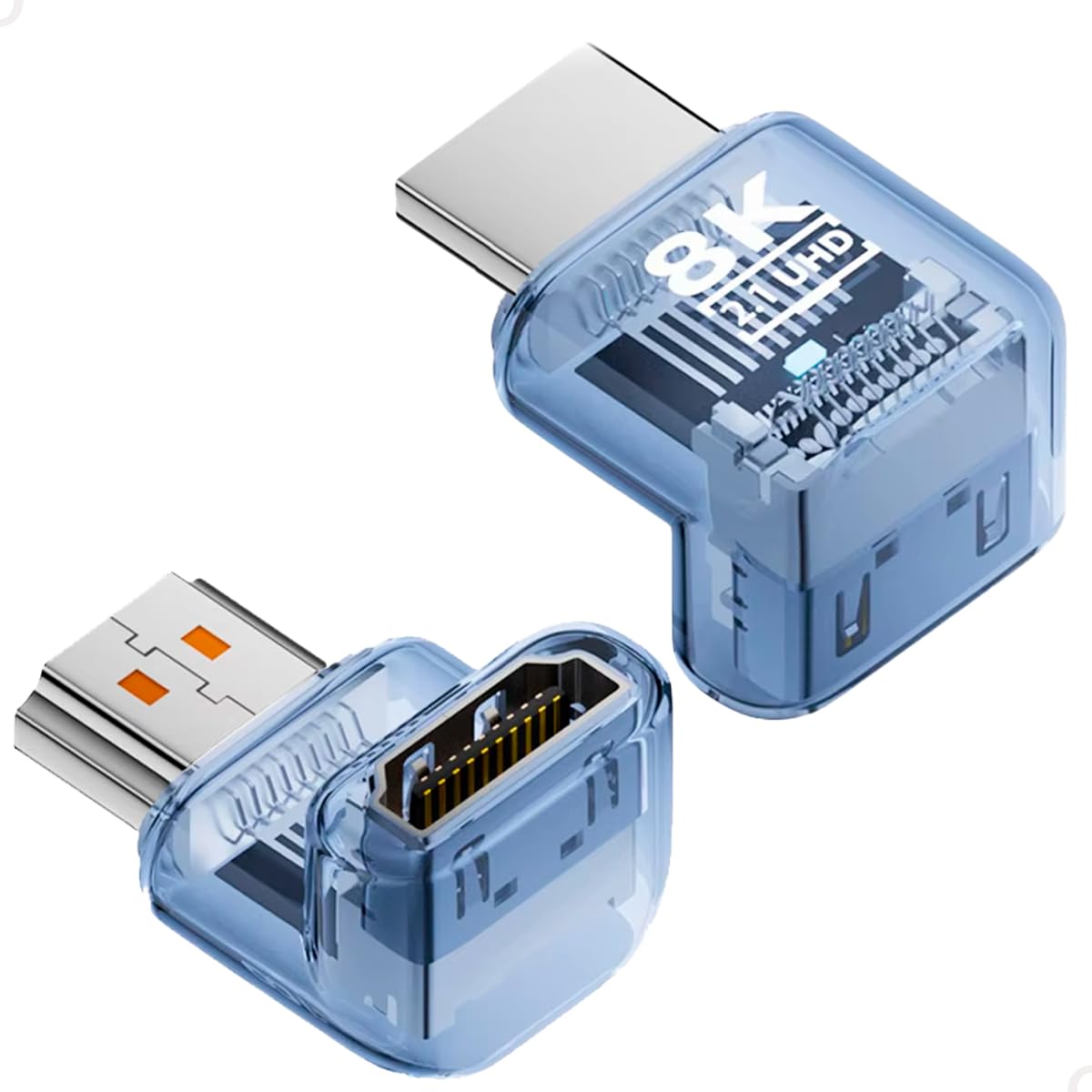 Adaptador HDMI 2.1 8k 60HZ (90 Graus - Para Baixo.)
