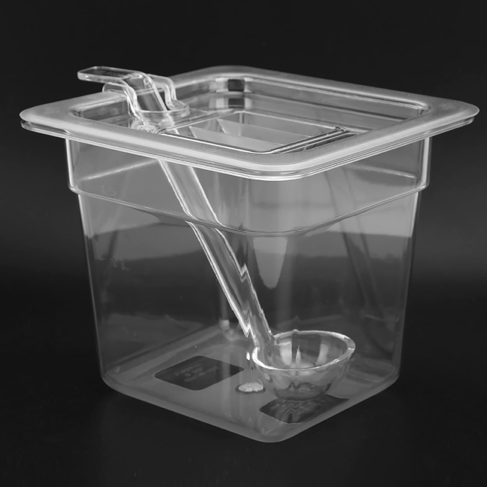 Transparente Gewürzbox, Pfeffer, Salz, Gewürzdose, Aufbewahrungsbehälter für die Küche zu Hause