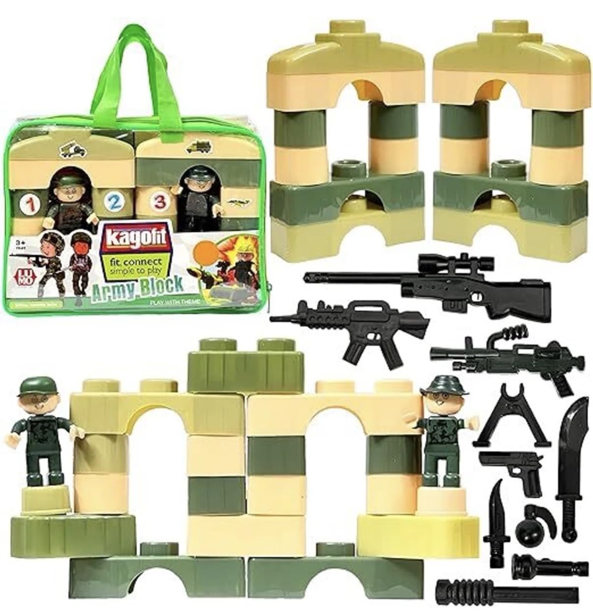 Special Force Army Building Blocks for Kids, Multicolor, Military Theme-image-7