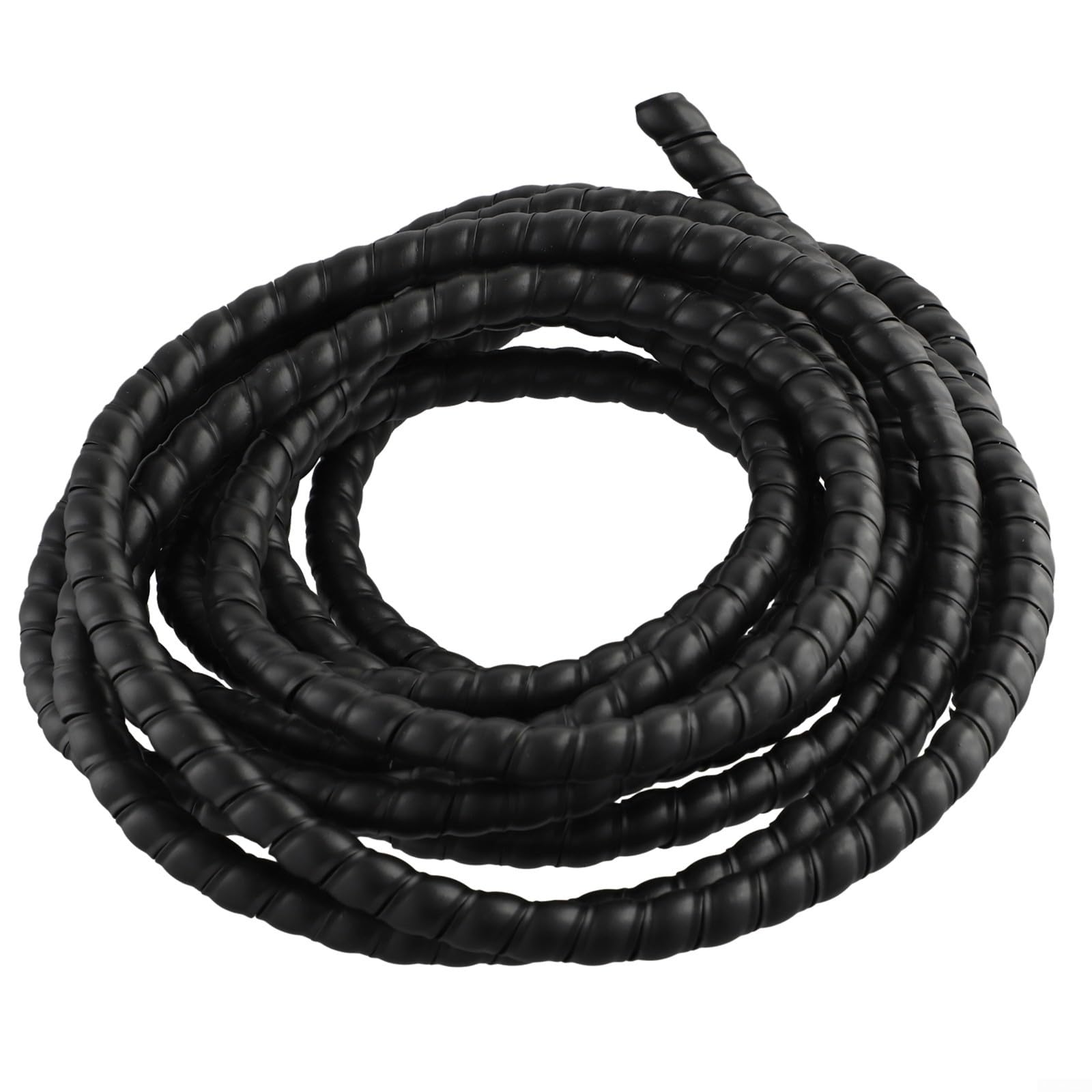 La protezione per tubo flessibile a spirale da 5 m protegge tubi idraulici e pneumatici, soluzione flessibile per avvolgere cavi (D-10 mm)