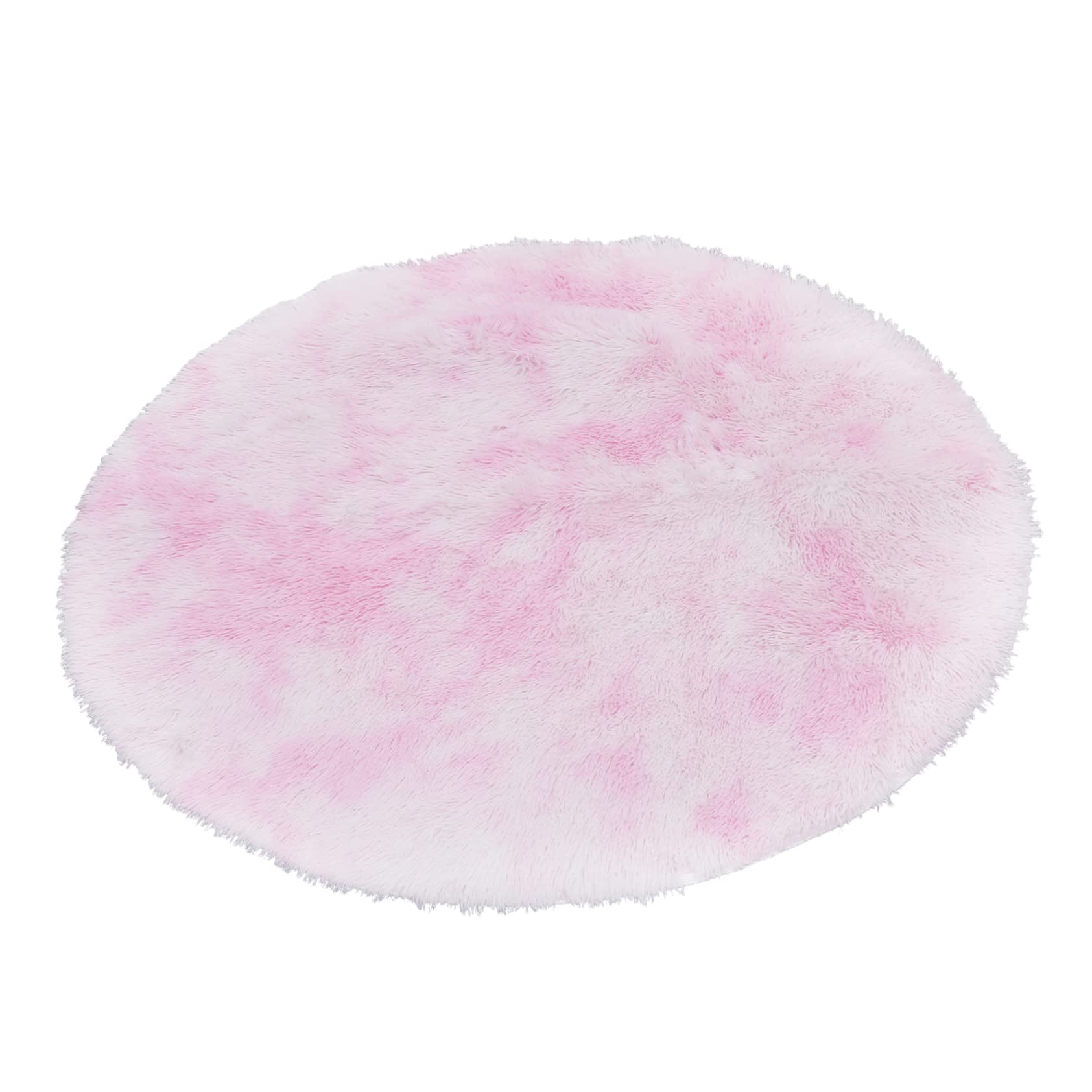 Tapis douillets pelucheux tie-dye grand confort lavable en machine