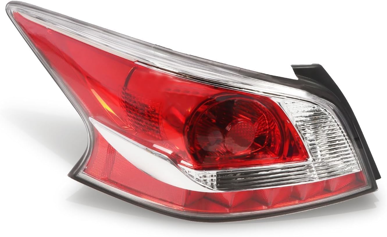 Passenger Side Halogen Tail Light Assembly Compatible with 2013 2014 2015 Altima 4-Door Sedan Rear Light Tail Lamp 265509HM0A NI2801203 (Right)
