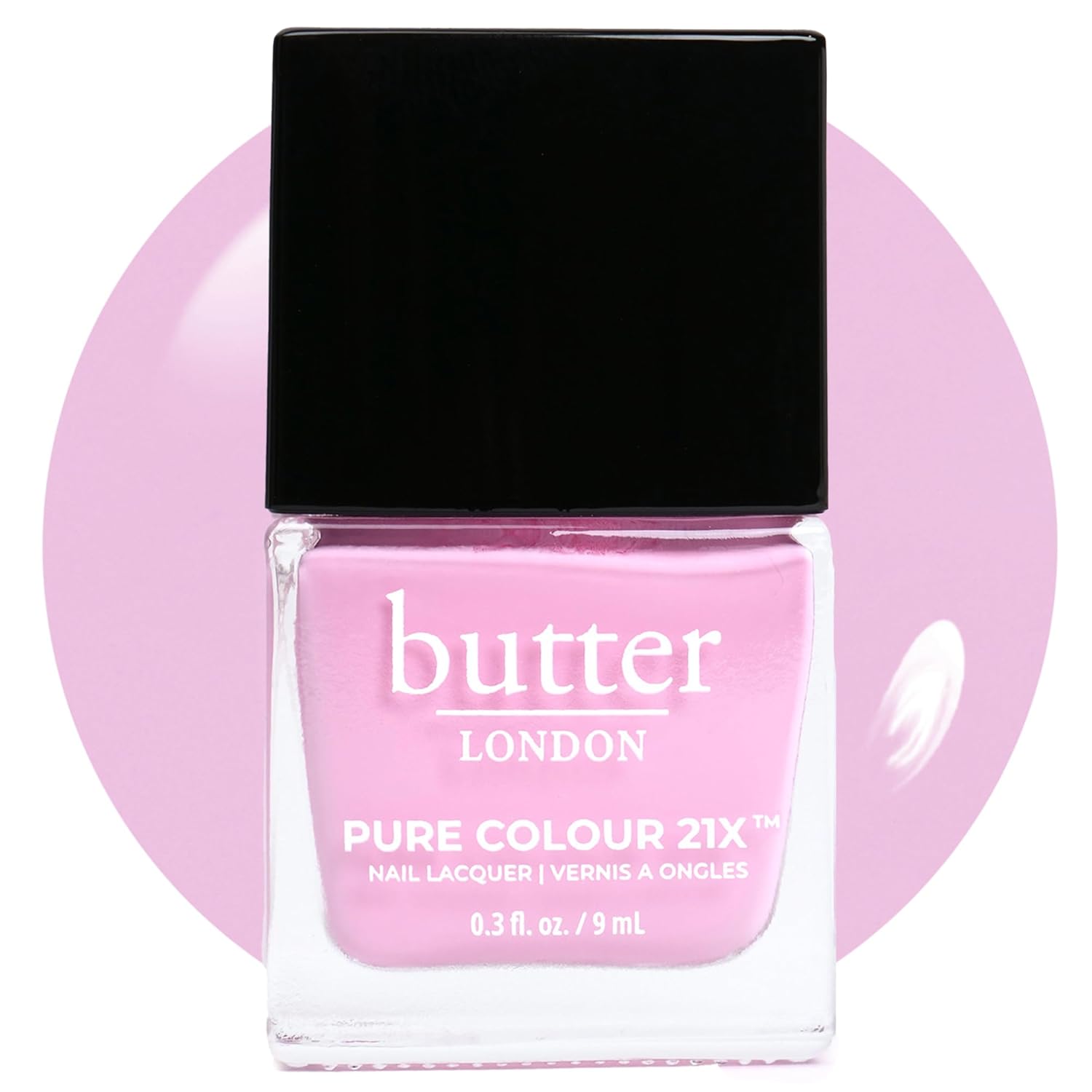 butter LONDON PC21X Nail Lacquer Polish - Fast-Drying Long Lasting Color with Gel-Like Finish Chip-Resistant Nail Lacquer Helps