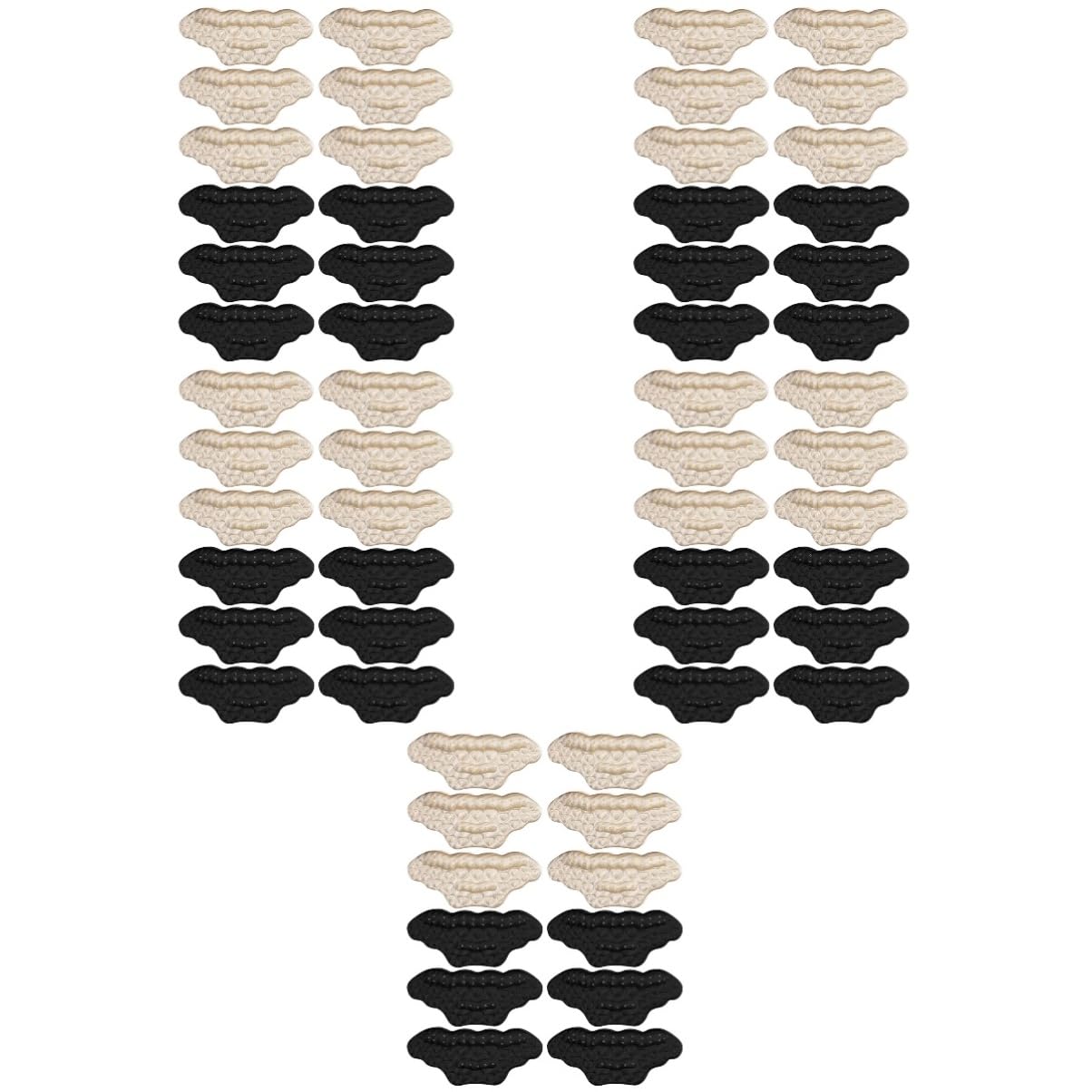GLEAVI 5 Sets Selbstklebende Fersenpolster Für Schuhe Bequeme Und Verschleißfeste Fersenaufkleber High-heel-liner – 6 Paar X 5
