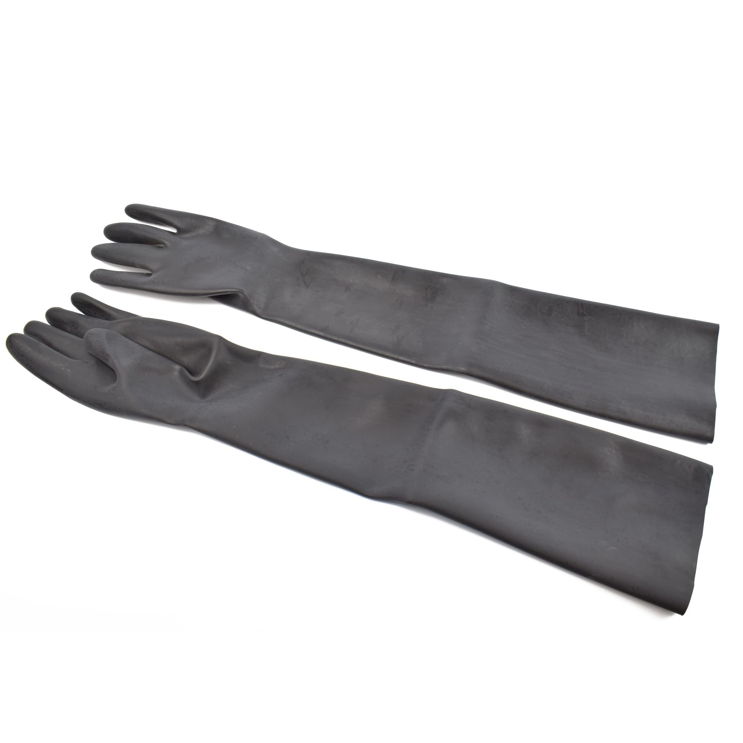 Rubberfashion Paire de gants en latex - unisexe - long montant jusqu'en haut du bras