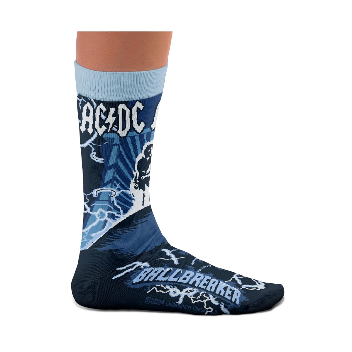 Sock Affairs ACDC Socks – Angus Young, Back in Black, Highway to Hell, Ballbreaker, ACDC Pack – Gifts for Music Lovers, Cotton Socks, 2 Sizes, 4-7 and 7½-11½