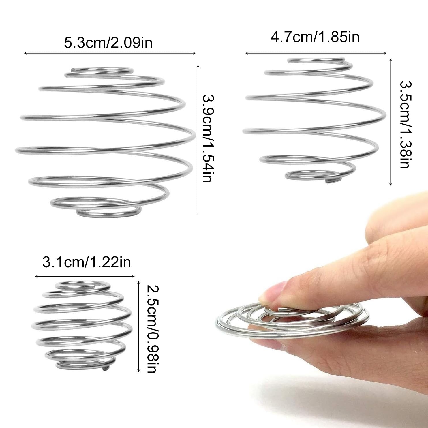 Agitare la sfera, la sfera di miscelazione del miscelatore del miscelatore della proteina dell'acciaio inossidabile per le bevande mescolate proteiche 6 pc/insieme