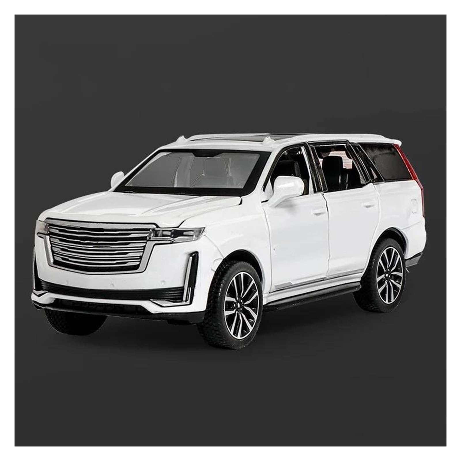 Mocalux White Scale Die-Cast Model Car For Cadillac For Escalade Diecast Model Car