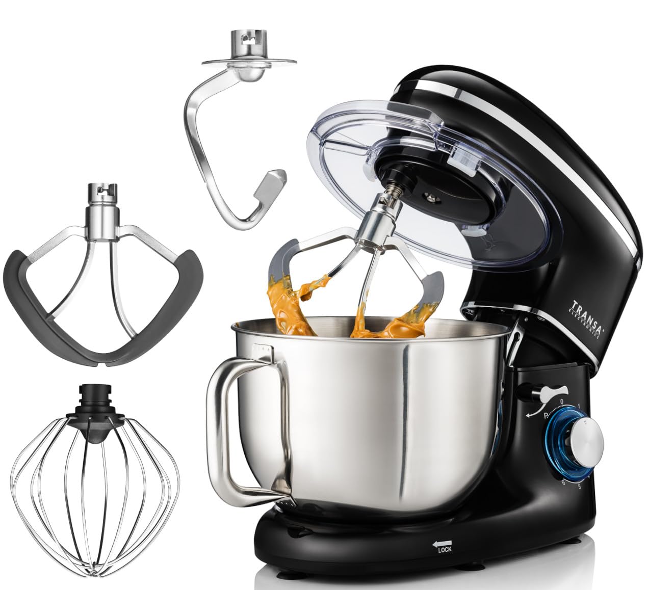 Robot planetarny kuchenny Misa 6 l BlackChef 2200W