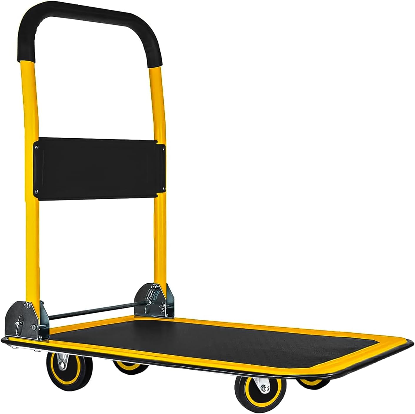 Push Cart Dolly by Wellmax, Moving Platform Hand Truck