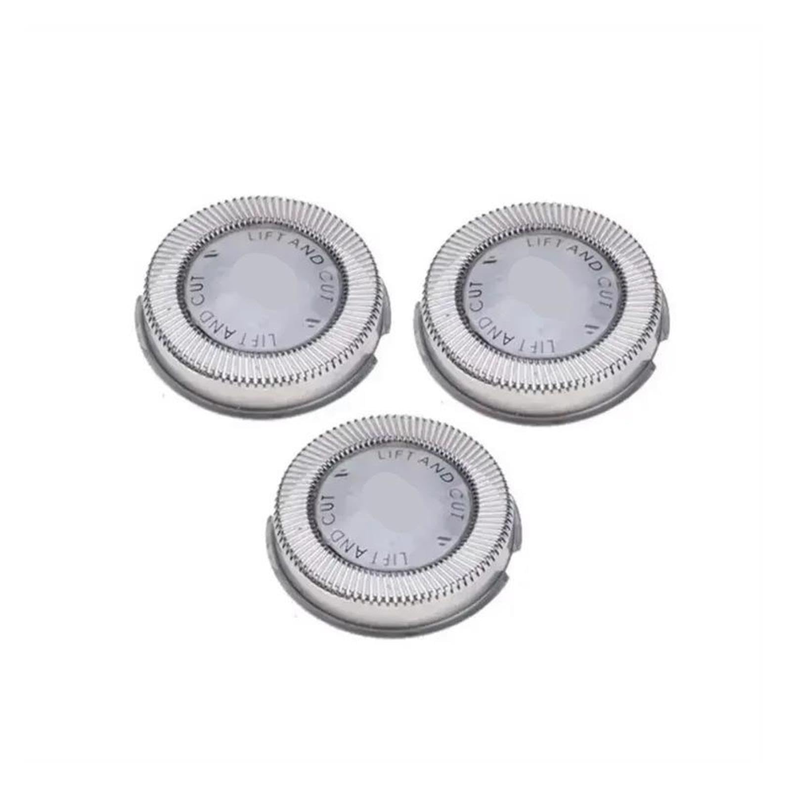 Générique Tête rasoir 3pcs, compatible avec Philips, HQ3 HQ56 HQ55