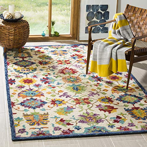 Tapete Handmade Boho de Lana 3x5 ft Safavieh