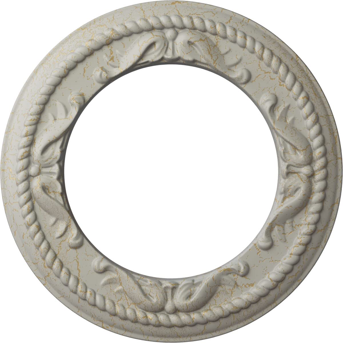 Médaillon de plafond Medway pour cacher les défauts de plâtre