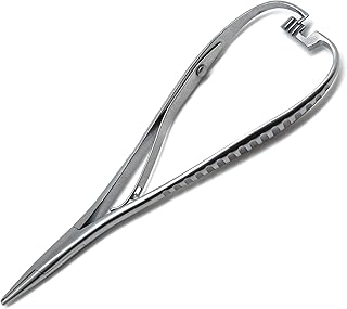 Dental Needle Holder Mathieus Hole Tip 14cm Pliers Forcep Dental Orthodontics Instruments