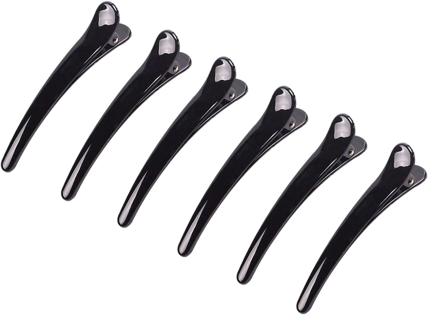 6pcs Hair & Clip for Styling, Non-Slip No-Trace Sectioning, Women's Thick and Thin Hair Clips - Professional Salon