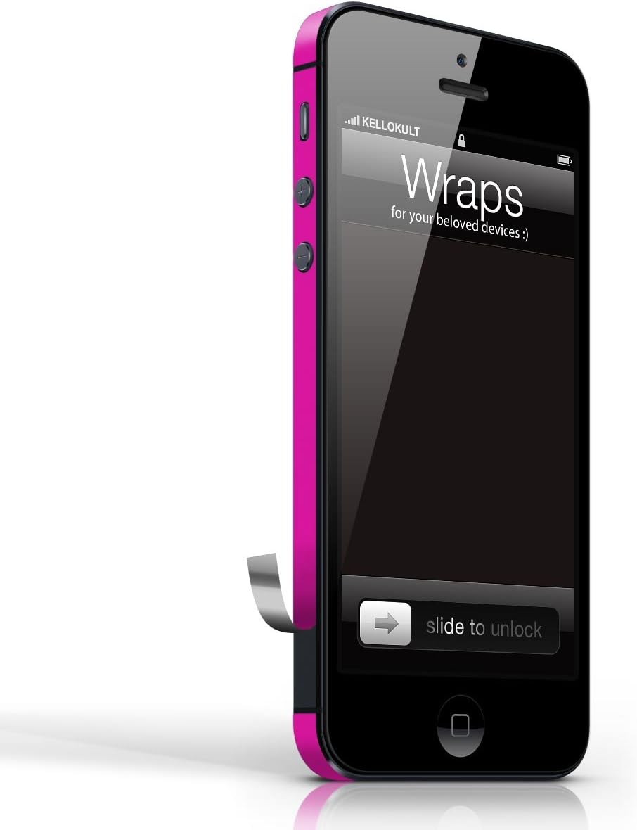 Glitz & Glam Hot Pink Couture Luxe Wrap for iPhone 5 (All)
