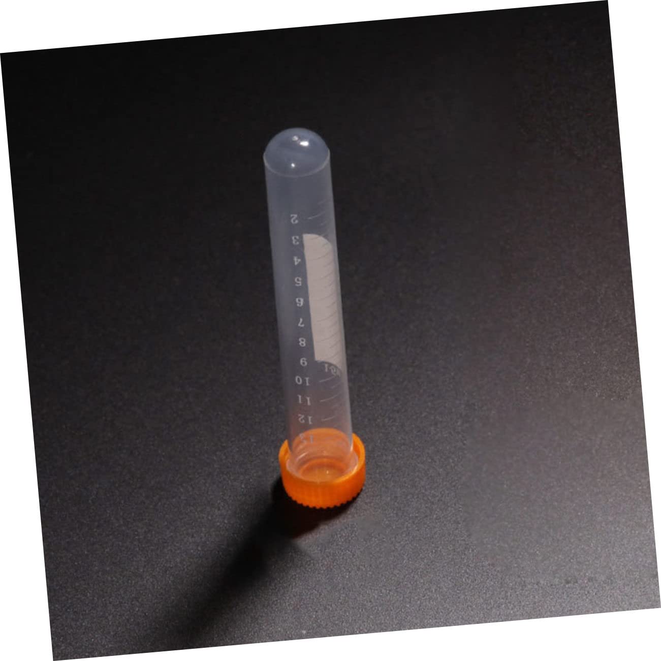 100piezas Tubos De Centrífuga De Laboratorio Tapas De Rosca Tubos De Ensayo Para Experimentación Aptos Para Alta Temperatura y Presión De Esterilización