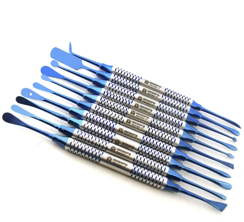 MEDSPO Elevadores dentales profesionales  Implantes restauradores compuestos  Relleno de luxación  Extracción quirúrgica de raíz extendida