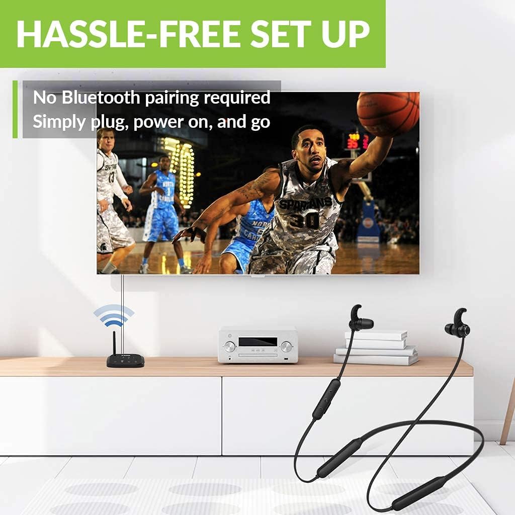 Avantree HT5006 Wireless Headphones for TV Watching - Dettaglio
