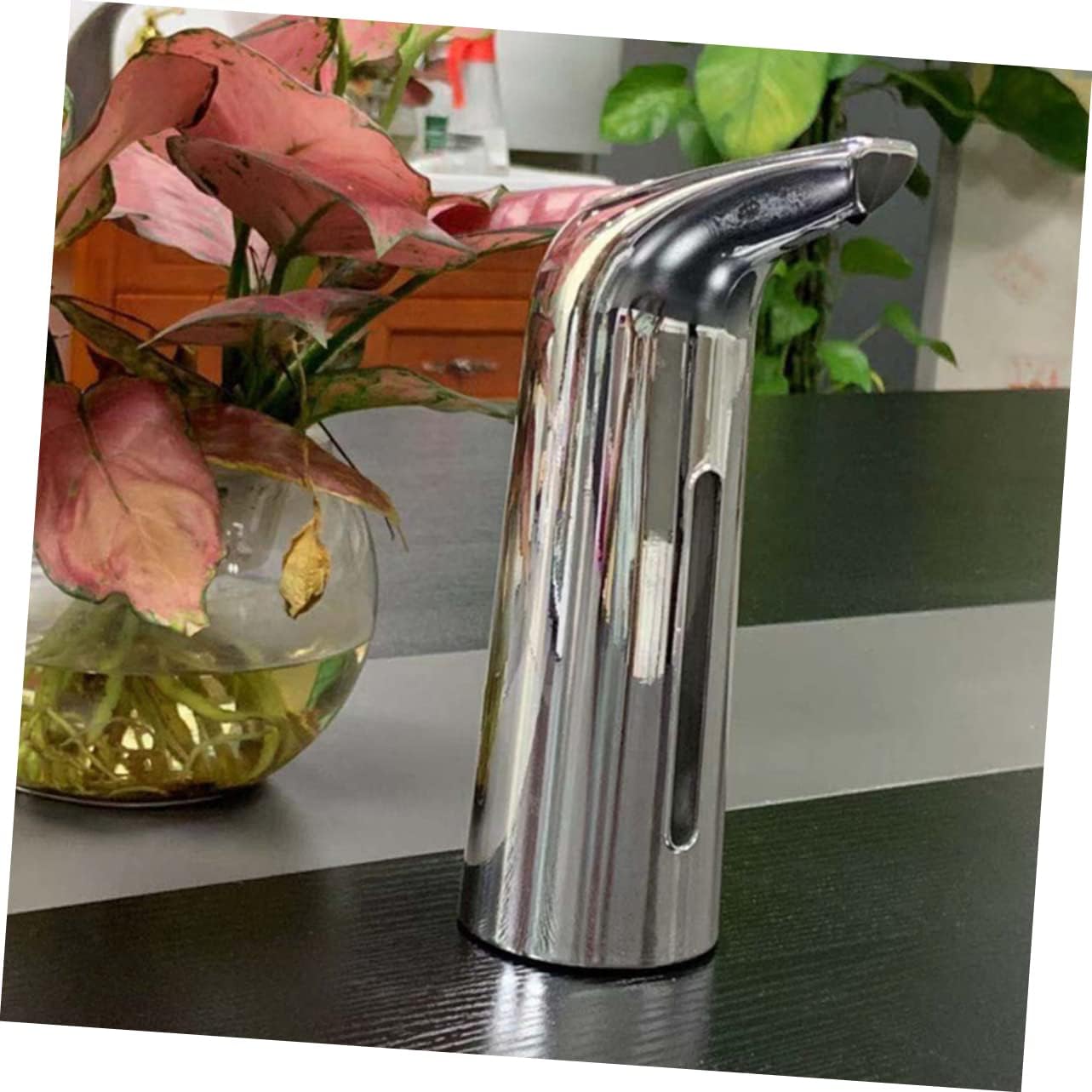 ABOOFAN Automatic Sensor Liquid Soap Dispenser Motion Sensor Hand Soap Pump for Kitchen Bathroom