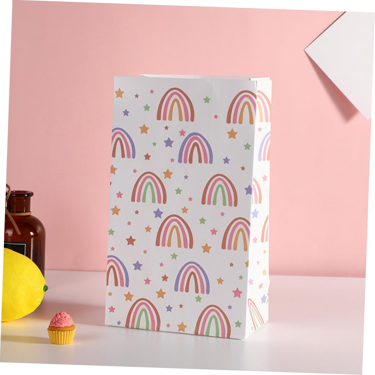 Ipetboom 5 Sätze Cellophan Für Korb Vakuum Einheit Taschen Opp Artikel Füllstoffe Behälter Beute Netz Favorisieren Würfel Versiegelbar Kordelzug Wagen Papier 30 Stück * 5