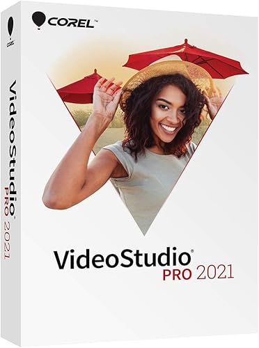 Corel VideoStudio Pro 2021 Video and Movie Editing Software PC Disc Old Version