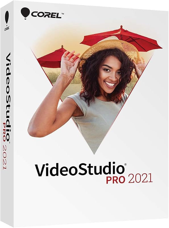 Corel VideoStudio Pro 2021 Video and Movie Editing Software [PC Disc] [Old Version]