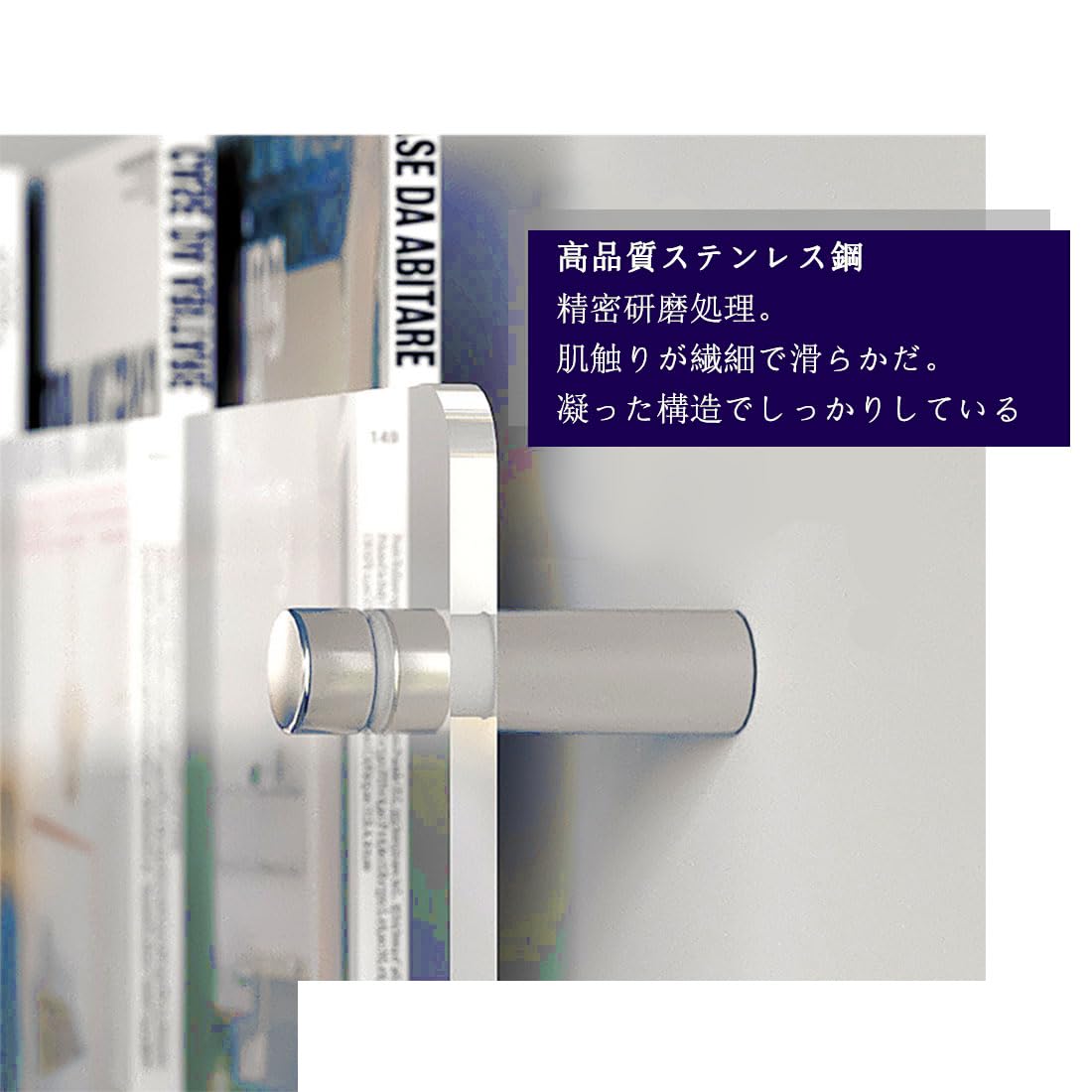 Amazon.co.jp: パンフレットラック 壁掛け マガジンラック 壁掛け