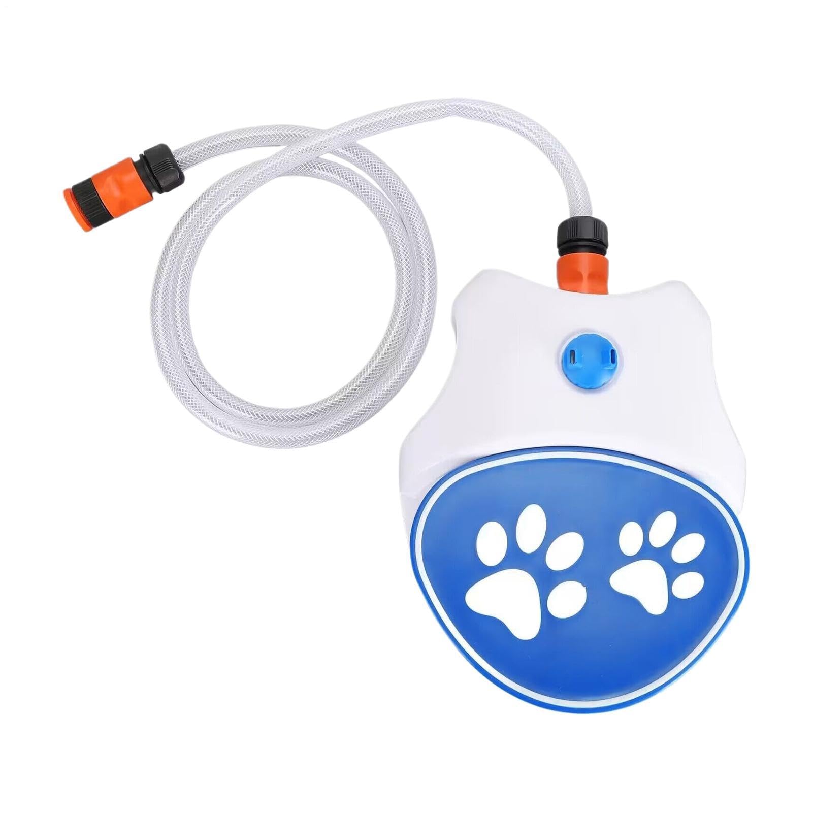 Fontaine À Eau Pour Chiens À Activation Par Le Pas Distributeur D'Eau | Arroseur Canin Activé Par Patte Pour Extérieur Patio Jardin Pelouse Cour Balcon Été Journées