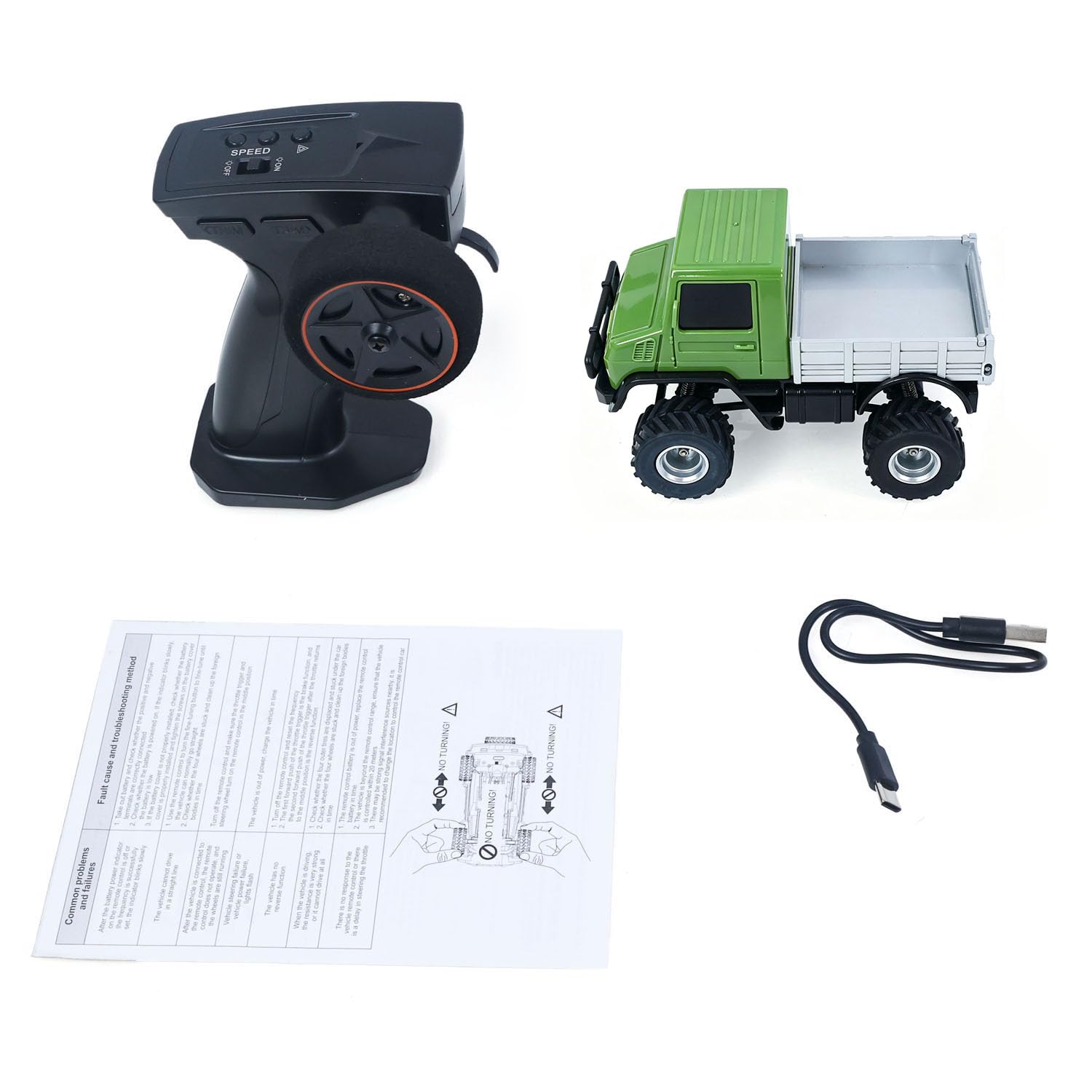TOUCAN RC HOBBY 1/36 4x4 telecomando in plastica bruchi 3603 RTR