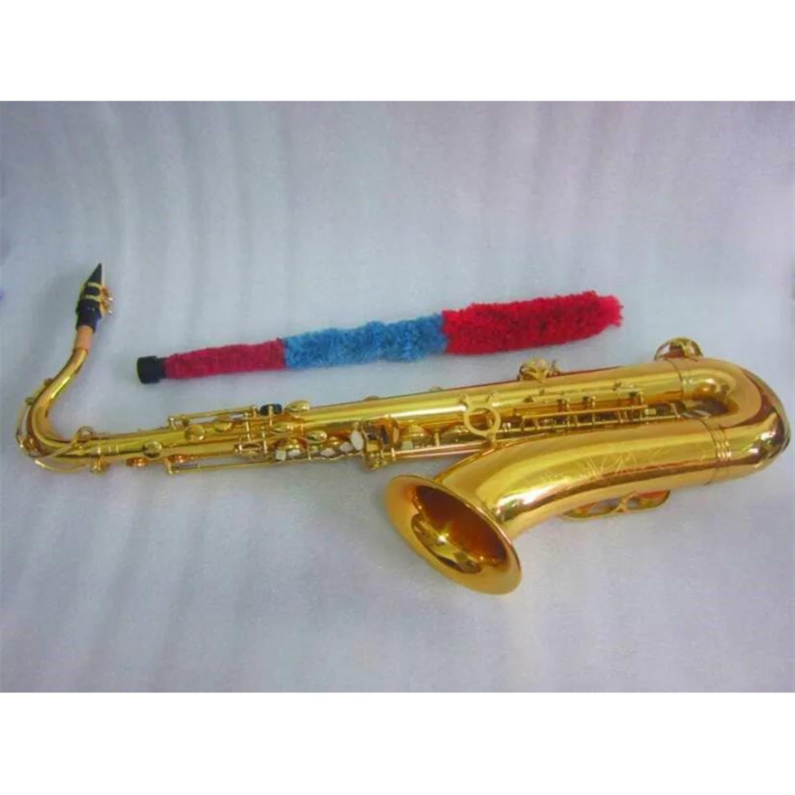 Saxofón Saxofón Tenor Si Bemol Instrumento Musical Dorado Lacado Saxo Tenor Profesional Con Estuche