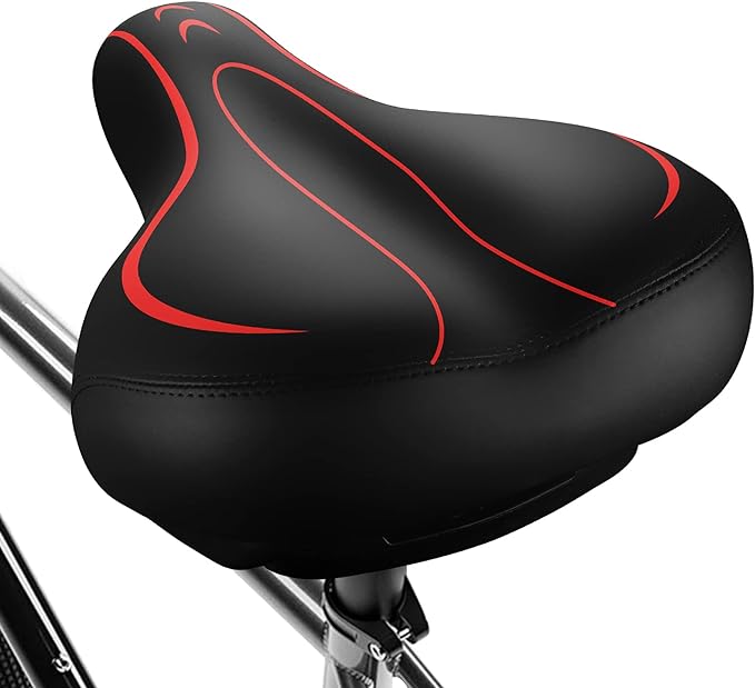 Xmifer Oversized Bike Seat, Comfortable Bike Seat Universal