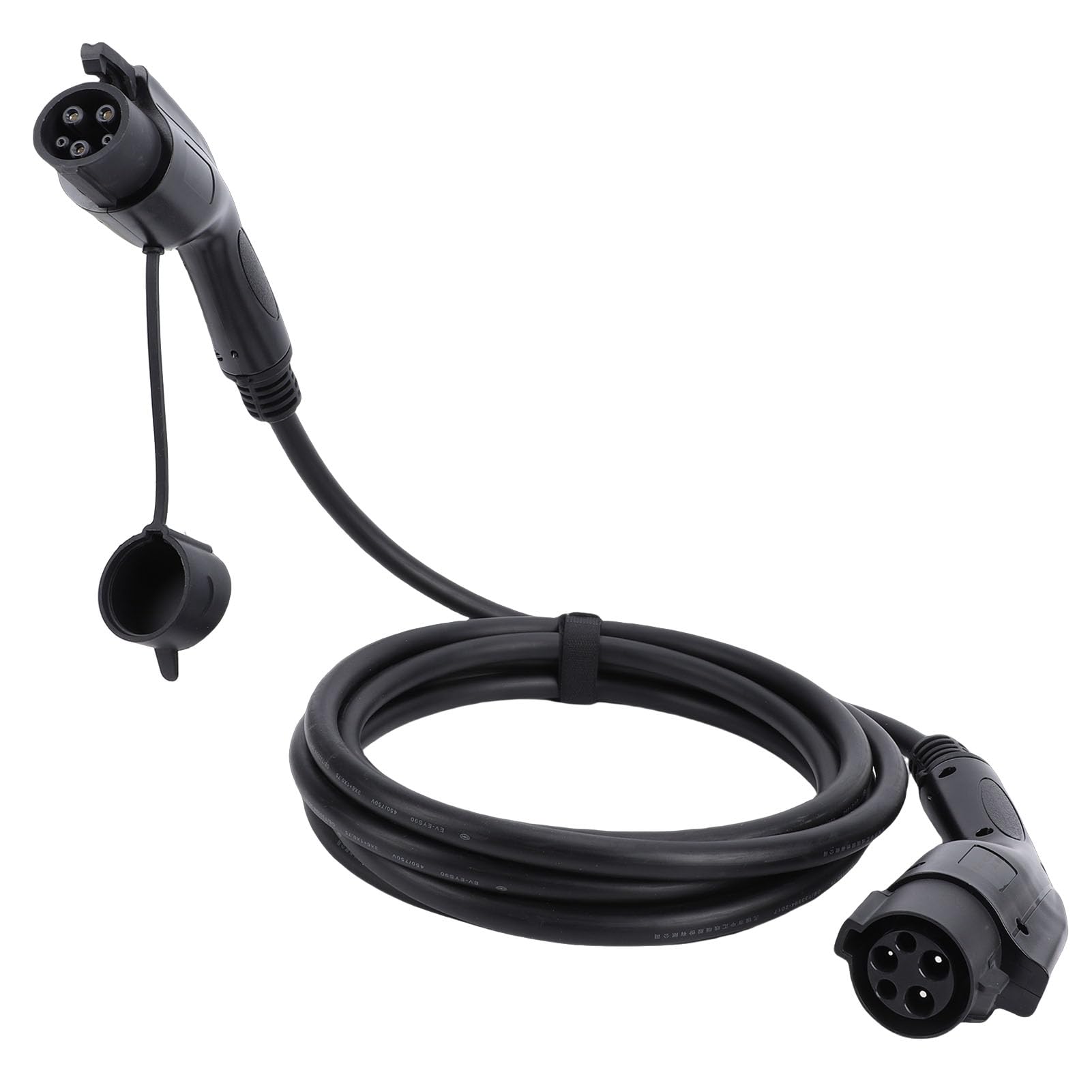 KIMISS Przedłużacz Kabla ładowarki EV J1772, 32A 16 Stóp Heavy Duty SAE Przedłużacz J1772 Kompatybilny z ładowarkami 110 V-240 V Poziomu 1/2, Zamiennik dla Forda Mustanga Lyriq Kona EV
