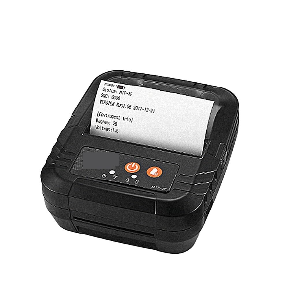 Termiczna Drukarka Pokwitowań 80 Mm, Przenośna Z Bluetooth, Wysokiej Jakości Mobilna Maszyna Do Punktów Sprzedaży,dla etykiety z datą i tekstem