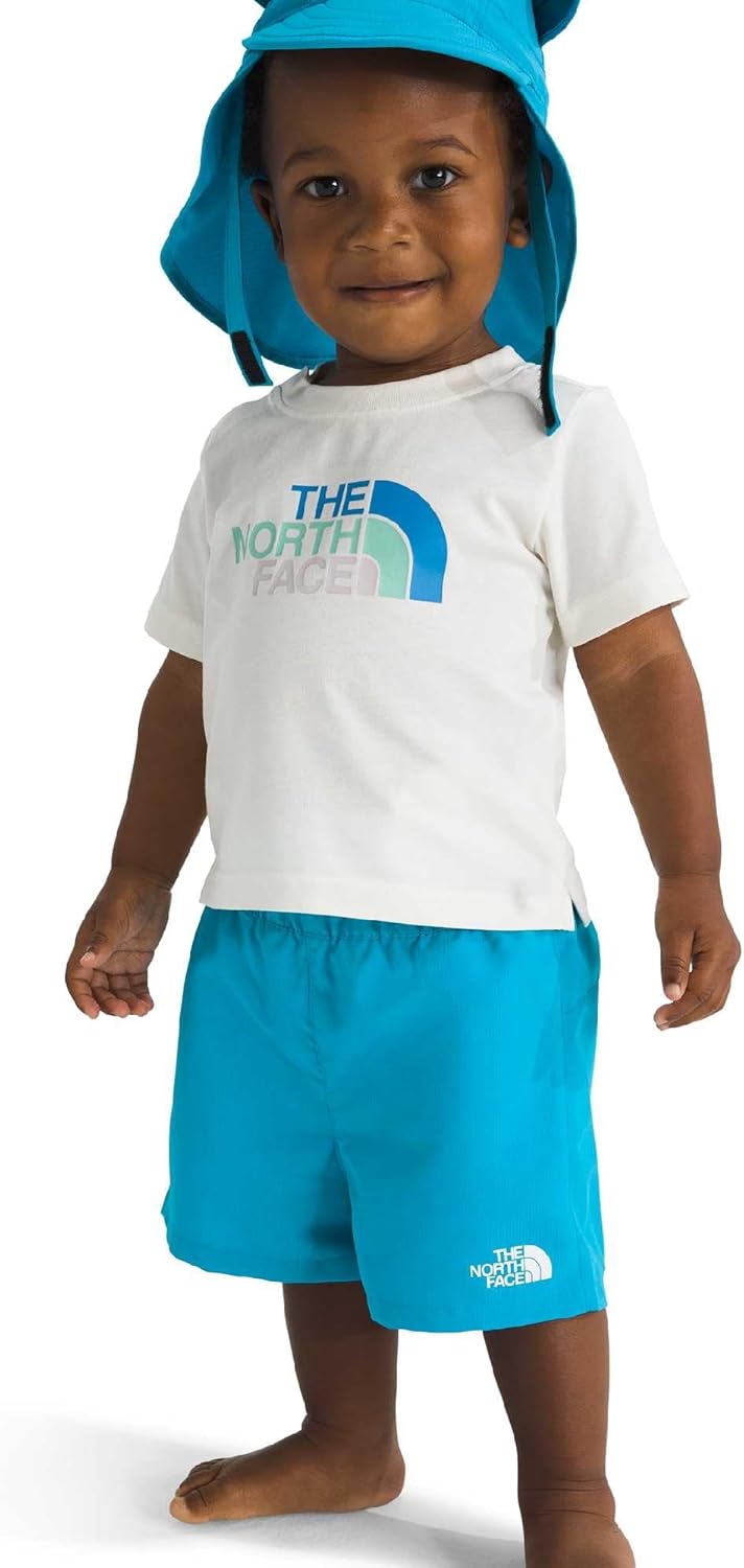 The North Face Kids' Class V Short - Moisture Wicking, Color-Changing Design, Elastic Waistband