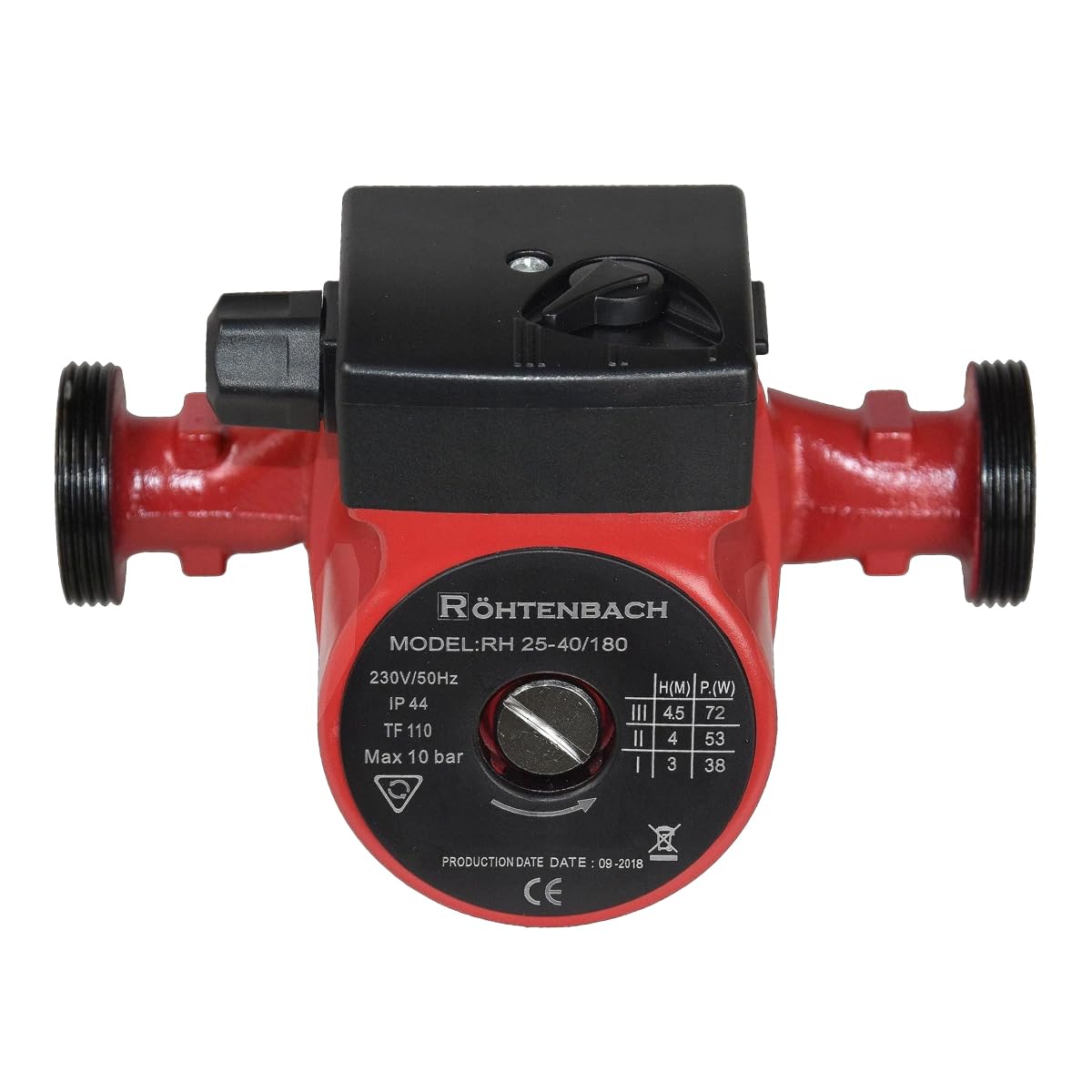 Bomba Rohtenbach 25-40/180+FernoxF1 funcional y segura CO Bandloo Conjunto