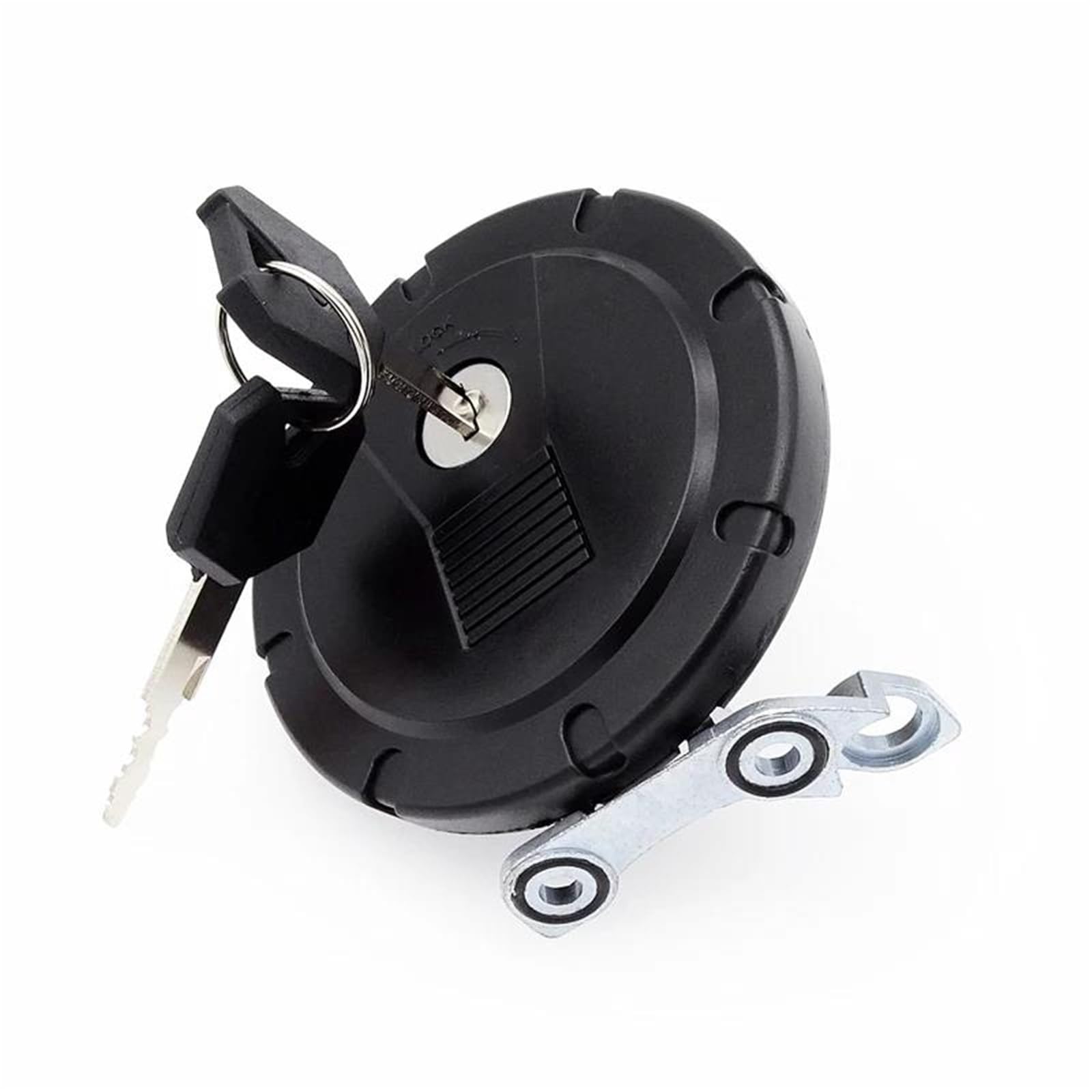 Bouchon de réservoir moto en alliage durable avec double clé pour Kawasaki KL250