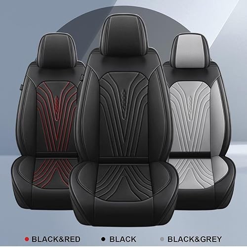 Miniatura 8 de Juego completo de fundas de asiento de automóvil para Nissan Murano 2011-2023 2024, piel sintética, transpirable e impermeable, antideslizante, 5