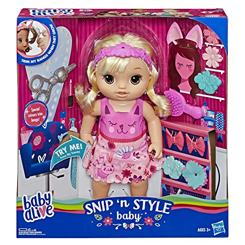 Preisvergleich Produktbild Baby Alive Magische Frisur Blonde Haarpuppe