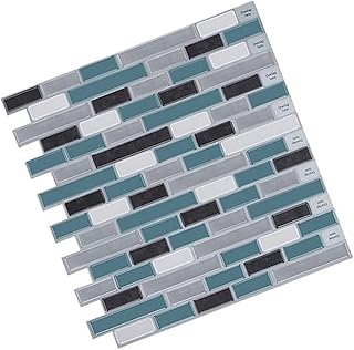 BESPORTBLE 1 Peça Adesivo De Parede Adesivos De Armário Adesivos 3D Adesivos De Backsplash De Cozinha Telhas Descascar E Colar Backsplash Adesivos Adesivos 3D Adesivo De Parede Pu Listra
