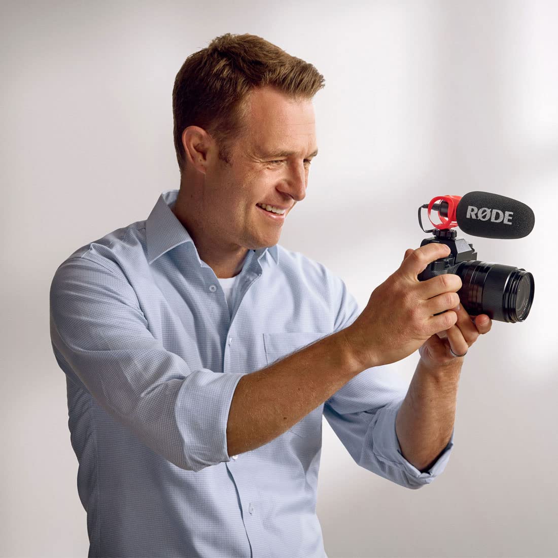 Rode Videomicro II Micrófono de vídeo + paño de microfibra Keepdrum