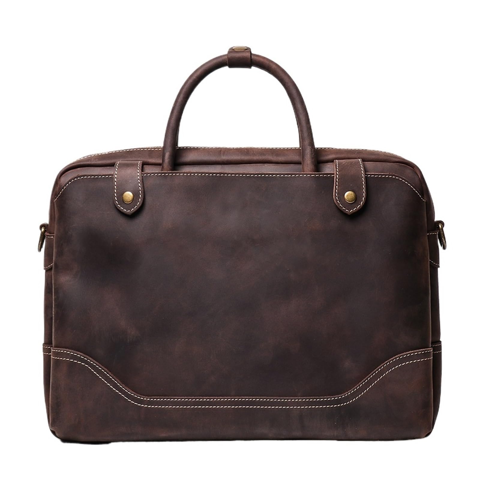 Porte-documents en cuir grand volume pour organiser vos dossiers de bureau - 7