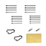 (20pcs Pack) Tab s6 s Pen Nibs Replacement Stylus Tips for Samsung Galaxy tab s6,Tab s6 lite (Black/Gray)